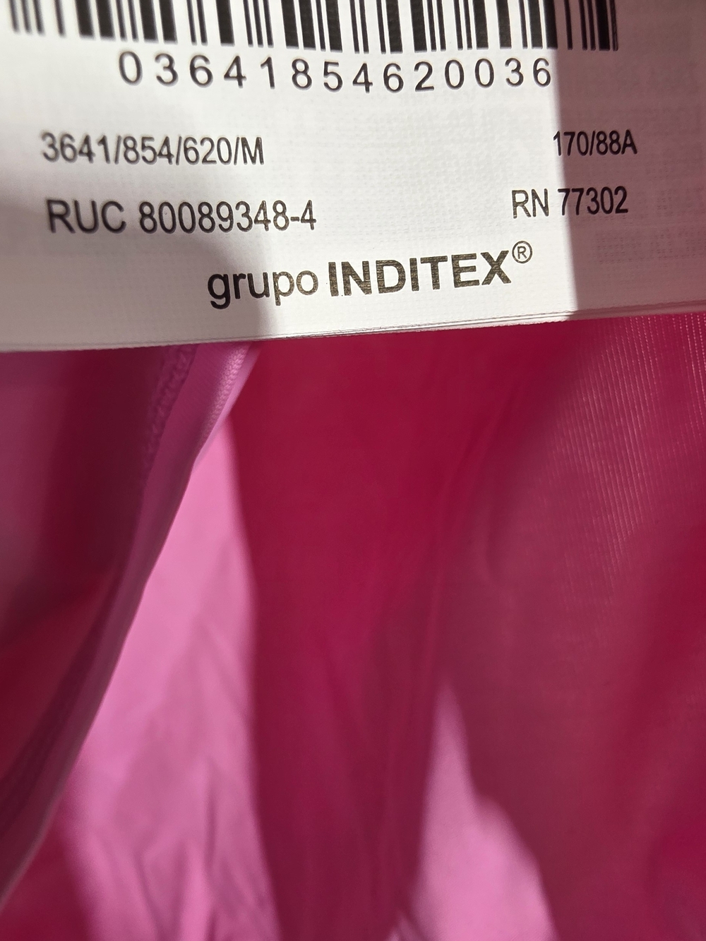ZARA Crewneck T-SHIRT TOP Pink - Picture 8 of 9